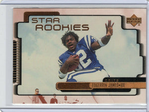 Edgerrin James 1999 Upper Deck Star Rookies Mint ROOKIE Card #242