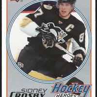 Sidney Crosby 2008 2009 Upper Deck Hockey Heroes Card #HH3