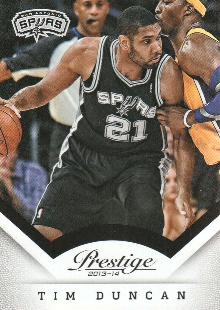 Tim Duncan 2013 2014 Panini Prestige Series Mint Card #120