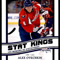 Alexander Ovechkin 2010 2011 O-Pee-Chee Stat Kings Card #SK-7