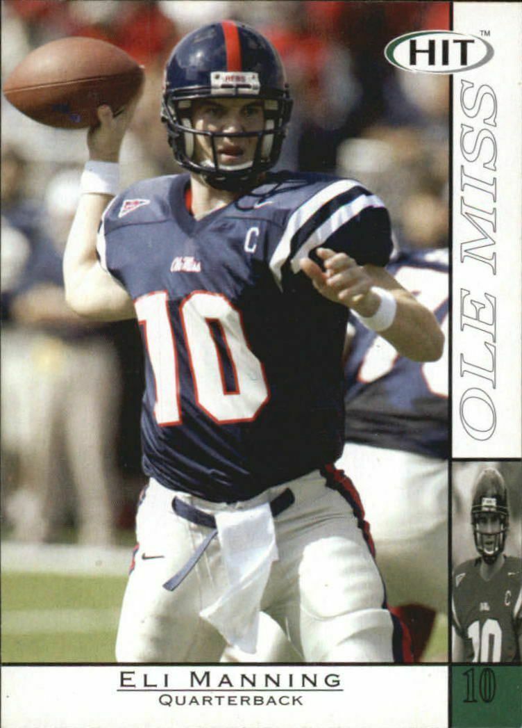 Eli Manning 2004 SAGE HIT Mint ROOKIE Card #10