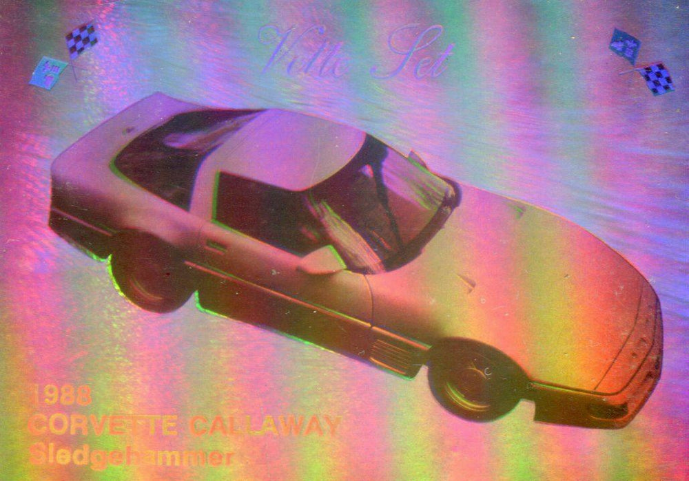 1988 Corvette Callaway Sledgehammer Special Hologram Mint Card by Collect-a-card from the Vet Set