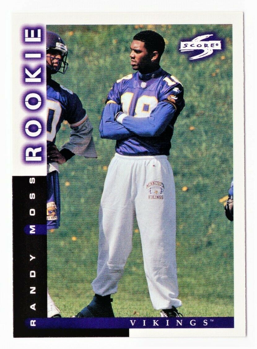 Randy Moss 1998 Pinnacle Score Mint ROOKIE Card #235