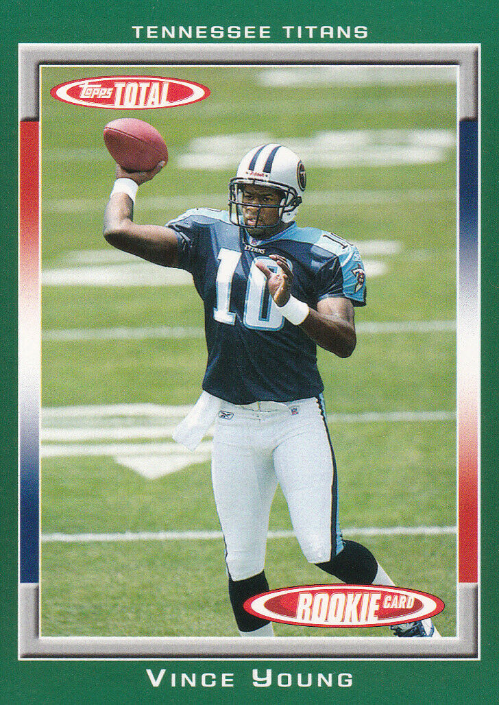 Vince Young 2006 Topps Total Series Mint ROOKIE Card #461