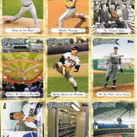 2010 Topps Traded "More Tales of the Game" Insert Set