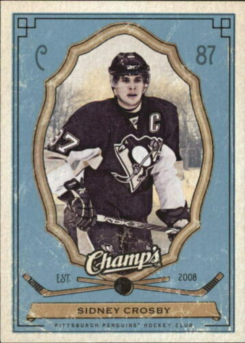 Sidney Crosby 2009 2010 Upper Deck Champ's Card #83