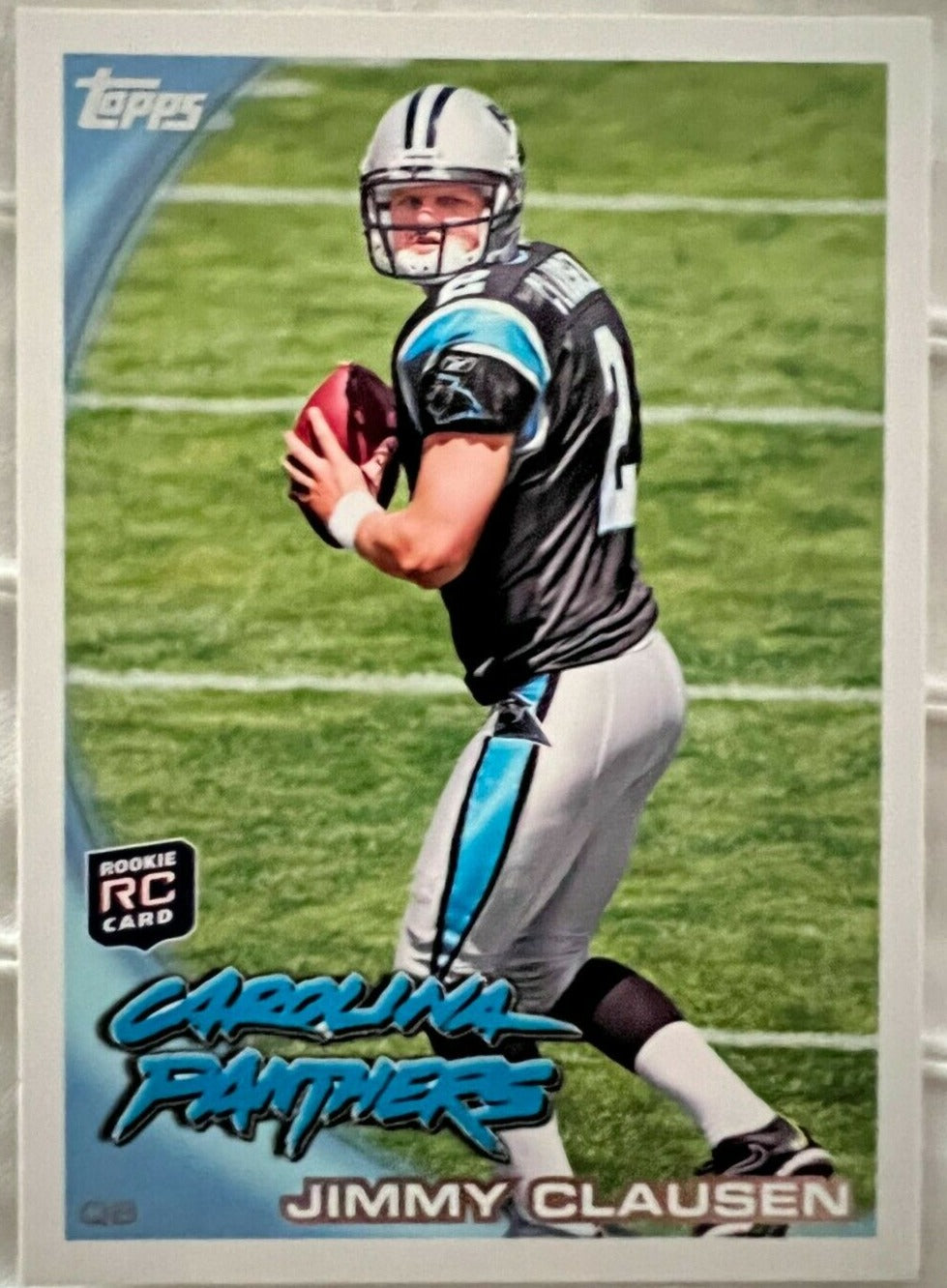 Jimmy Clausen 2010 Topps Series SHORTPRINT VARIATION Mint ROOKIE Card #221