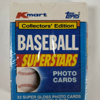 1990 Topps Kmart Baseball Superstars Collector's Edition Complete Sealed Set