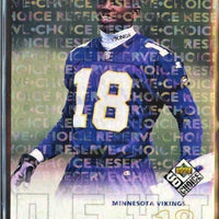 Randy Moss 1998 Upper Deck UD Choice Reserve Mint ROOKIE Card #270