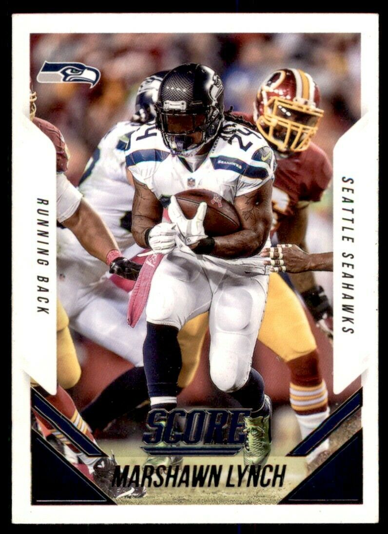 Marshawn Lynch 2015 Score Series Mint Card #283