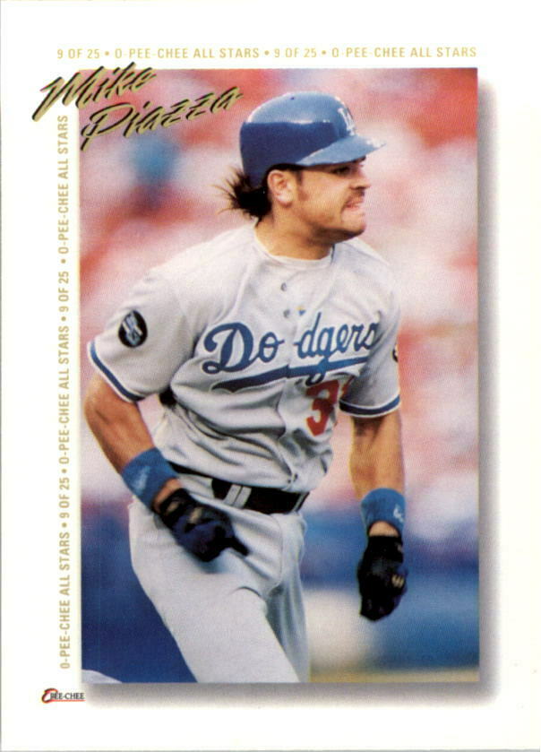 Mike Piazza 1994 O-Pee-Chee All-Star Redemptions Series Mint Card #9