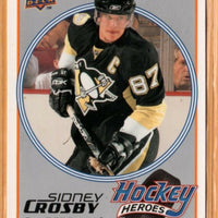 Sidney Crosby 2008 2009 Upper Deck Hockey Heroes Card #HH4