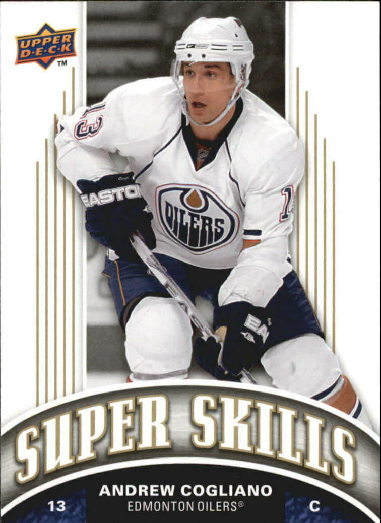 Andrew Cogliano 2008 2009 Upper Deck Super Skills Card #SS16 (Shortprint)