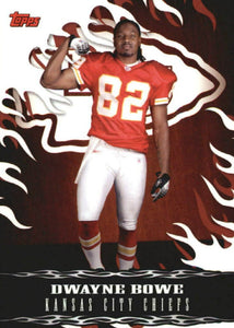 Dwayne Bowe 2007 Topps Walmart Exclusive Series Mint ROOKIE Card #7