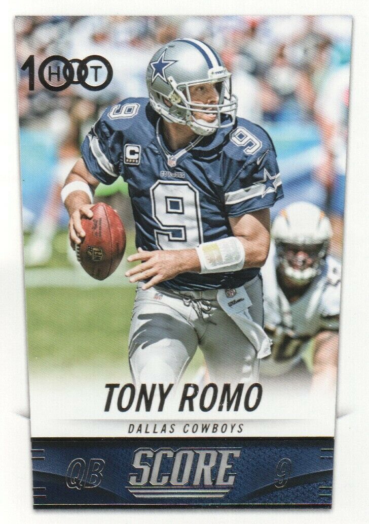 Tony Romo 2014 Score Hot 100 Series Mint Card #245