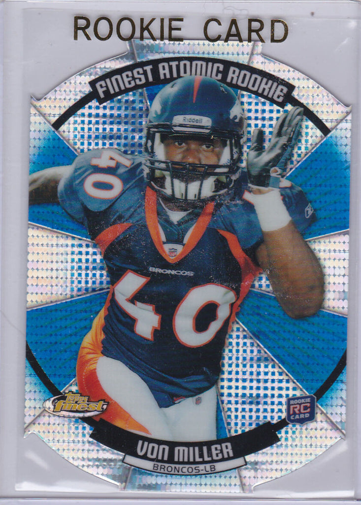 Von Miller 2011 Topps Finest Mint ROOKIE Card #28