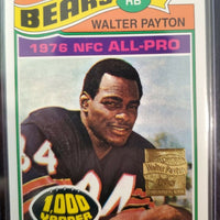 Walter Payton 2001 Topps Archives 1977 Reprint Mint Card #360