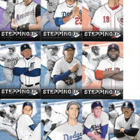 2015 Topps Stepping Up Complete Mint Insert Set with Sandy Koufax, Mariano Rivera, Albert Pujols, Jacob deGrom plus