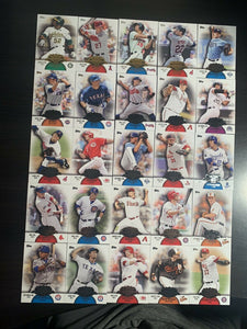 2013 Topps Making Their Mark Series #1 Complete Mint Insert Set with Harper, Trout, Darvish, Strasburg+