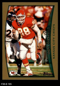 Tony Gonzalez 1998 Topps Series Mint Card #185