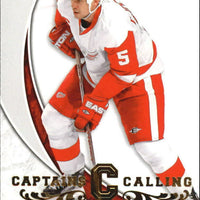 Nicklas Lidstrom 2008 2009 Upper Deck Captains Calling Card #CPT4