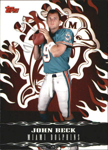 John Beck 2007 Topps Walmart Exclusive Series Mint ROOKIE Card #13