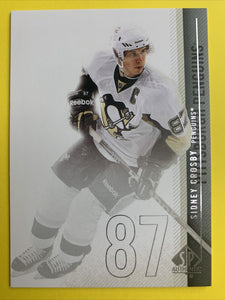 Sidney Crosby 2010 2011 Upper Deck SP Authentic Card #1