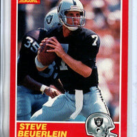 Steve Beuerlein 1989 Score Series Mint ROOKIE Card #200