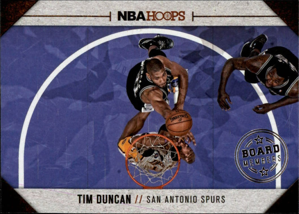 Tim Duncan 2013 2014 NBA Hoops Board Members Series Mint Card #21