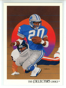 Barry Sanders 1991 Upper Deck Series Mint Card #89