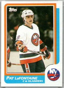 Pat LaFontaine 1986 1987 Topps Card #2