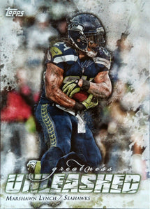 Marshawn Lynch 2014 Topps Greatness Unleashed Series Mint Card #GU-ML