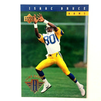 Isaac Bruce 1994 Upper Deck Series Mint ROOKIE Card #22