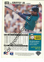 Ken Griffey 1996 UD Collector's Choice PROMO Series Mint Card #100
