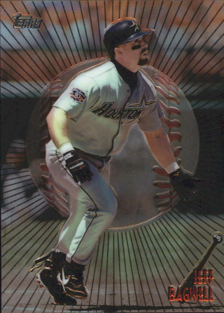 Jeff Bagwell 1998 Topps Mystery Finest Borderless  Series Mint Card #M17