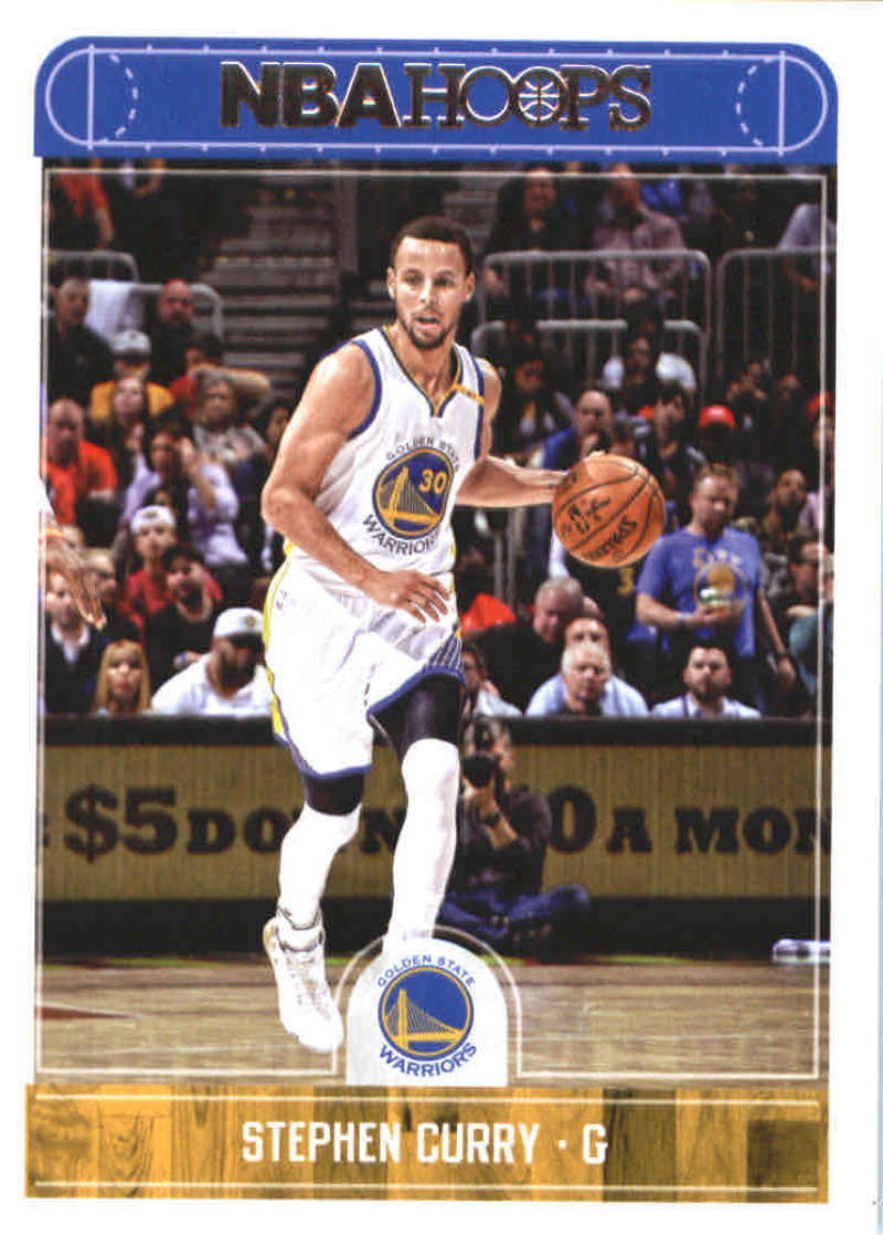 Stephen Curry 2017 2018 Hoops Basketball Series Mint Card #236