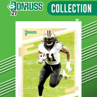 New Orleans Saints 2021 Donruss Factory Sealed Team Set with a Rated Rookie card of Ian Book