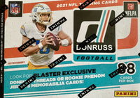 2021 DONRUSS Football Blaster Box with Possible EXCLUSIVE Memorabilia Card
