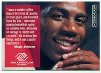 Magic Johnson 1992 1993 SkyBox Boys and Girls Clubs Series Mint Card #321
