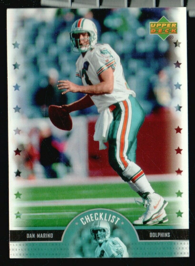 Dan Marino 2005 Upper Deck NFL Legends Series Mint Card #97