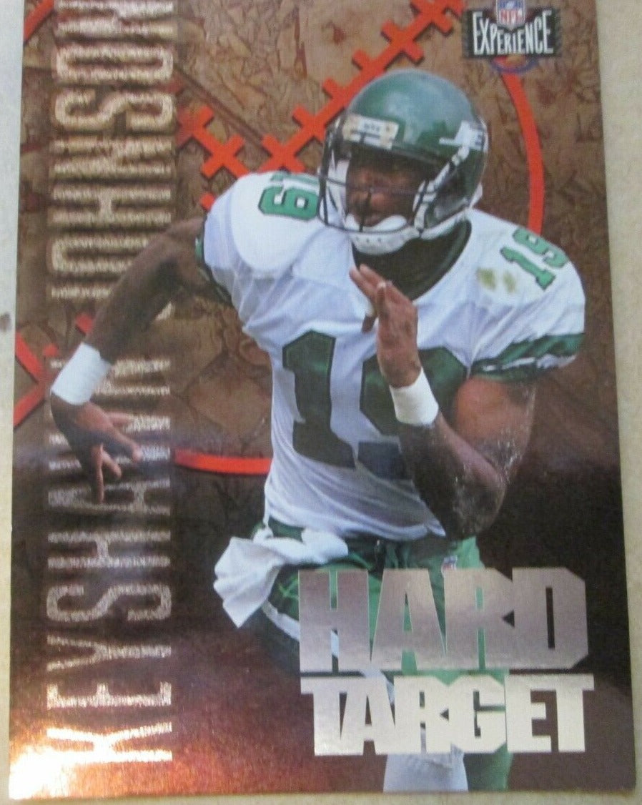 Keyshawn Johnson 1996 Score Board NFL Experience Hard Target Series Mint Card #HT2