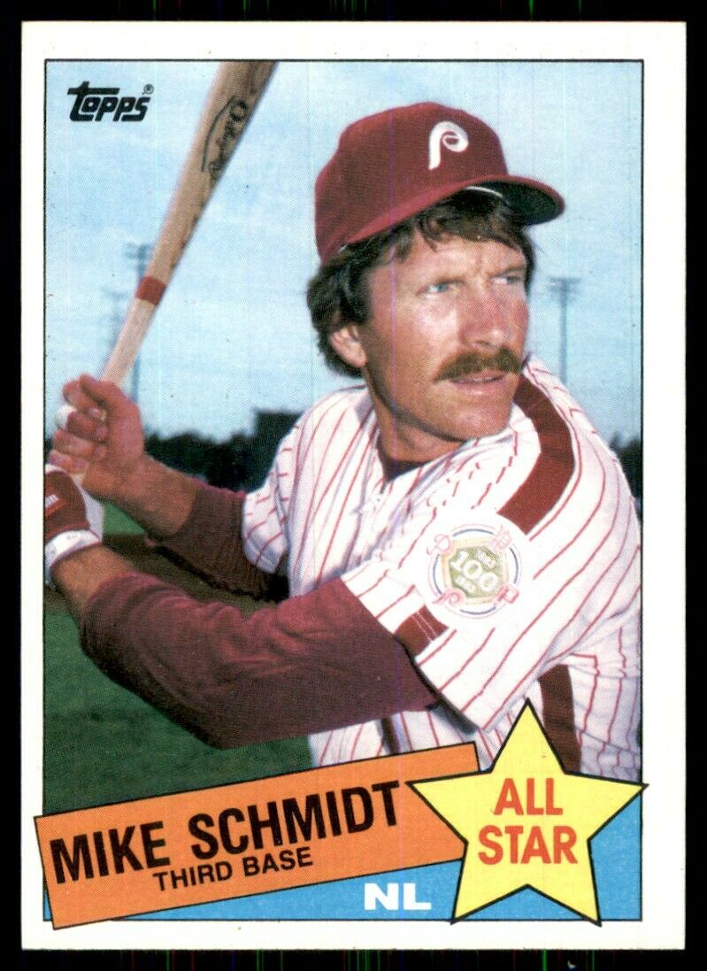 Mike Schmidt 1985 Topps All Star Series Card #714