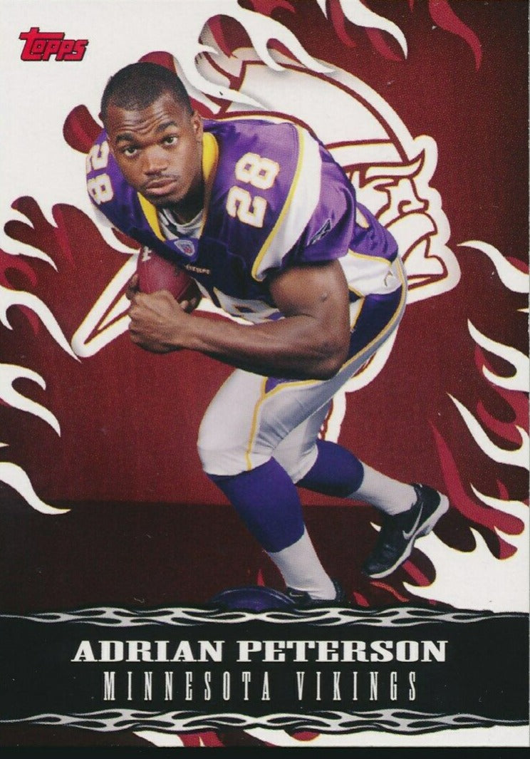 Adrian Peterson 2007 Topps Wal-Mart Red Hot Rookies Mint ROOKIE Card #3