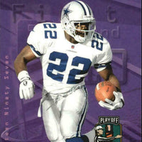 Emmitt Smith 1997 Playoff First and Ten Series Mint Card #152