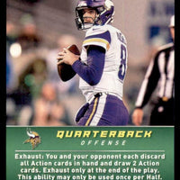 Kirk Cousins 2020 NFL Five Uncommon Series Mint Card #U150