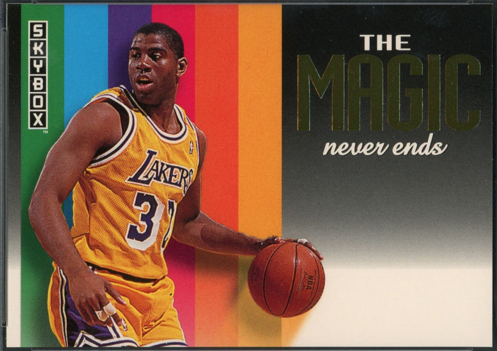 Magic Johnson 1992 1993 Skybox 