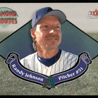 Randy Johnson 2002 Fleer Tradition Diamond Tributes Series Mint Card #11