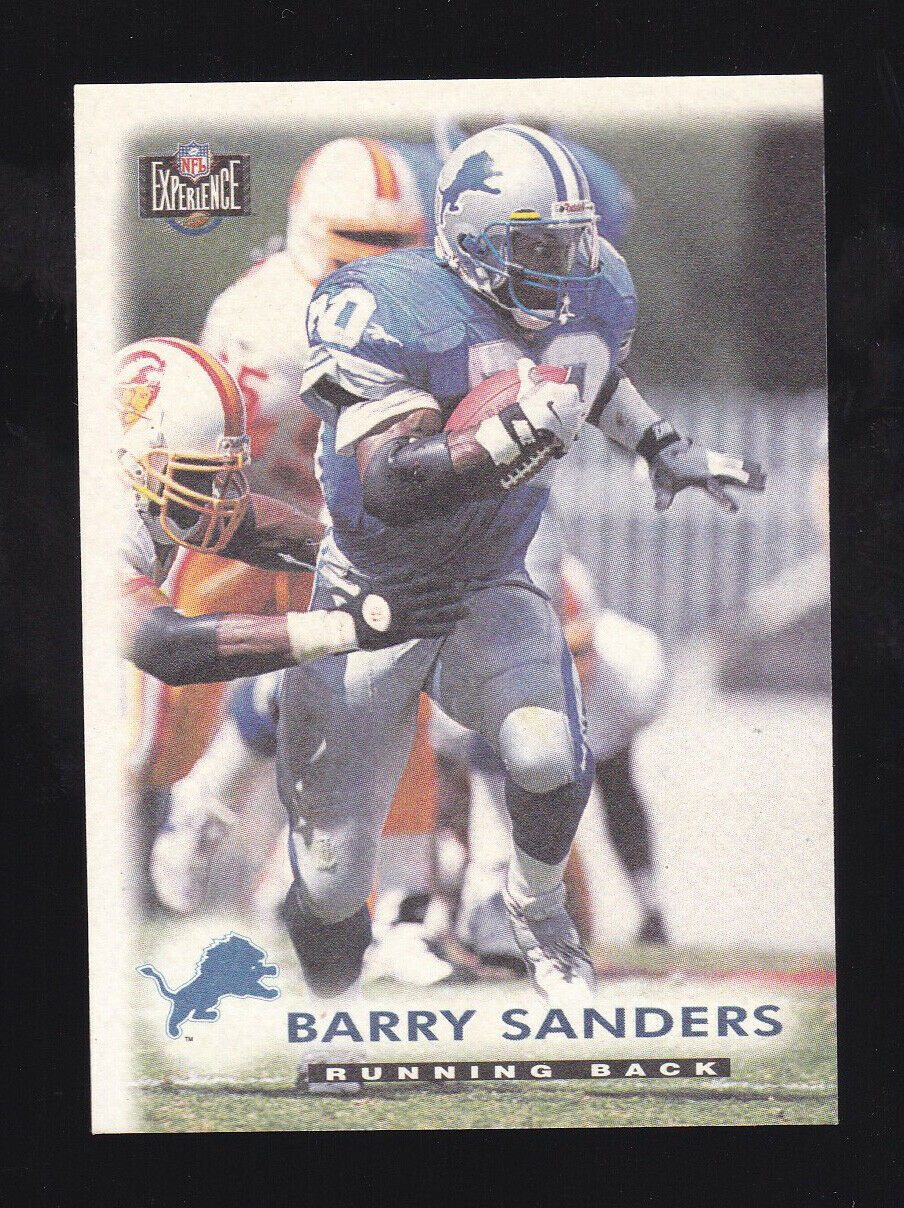 Barry Sanders 1996 Score Board NFL Experience Series Mint Card #15