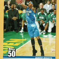 Carmelo Anthony 2007 2008 Topps 50th Anniversary Series Mint Card #7