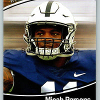 Micah Parsons 2021 Sage Premier Draft Mint ROOKIE Card #10
